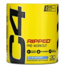 C4 / Cellucor, C4 Ripped, Pre-Workout, Icy Blue Razz, 6.2 oz (177 g) (Discontinued Item)