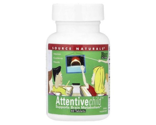 Source Naturals, Attentive Child™, 60 Tablets