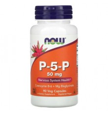 NOW Foods, P-5-P, 50 mg, 90 Veg Capsules