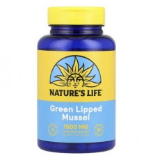 Nature's Life, Green Lipped Mussel, 90 Capsules (500 mg per Capsule)