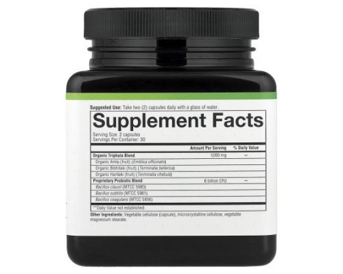 Youtheory, Spore Probiotic + Triphala Blend, 60 Vegetarian Capsules