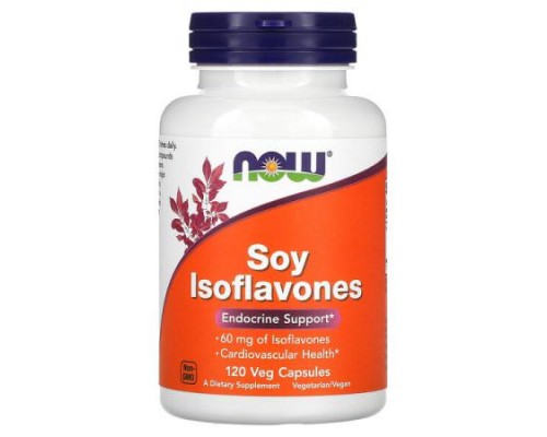 NOW Foods, Soy Isoflavones, 120 Veg Capsules NOW Foods, Soy Isoflavones, 120 Veg Capsules
