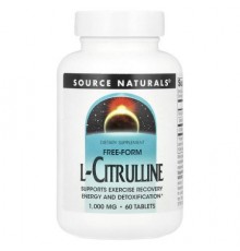 Source Naturals, L-Citrulline, 1,000 mg , 60 Tablets