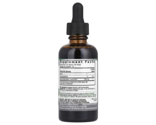Nature's Answer, Ginkgo Leaf, Fluid Extract, Alcohol-Free, 2 fl oz (60 ml)