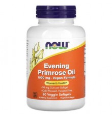 NOW Foods, Evening Primrose Oil, 1,000 mg, 90 Veggie Softgels