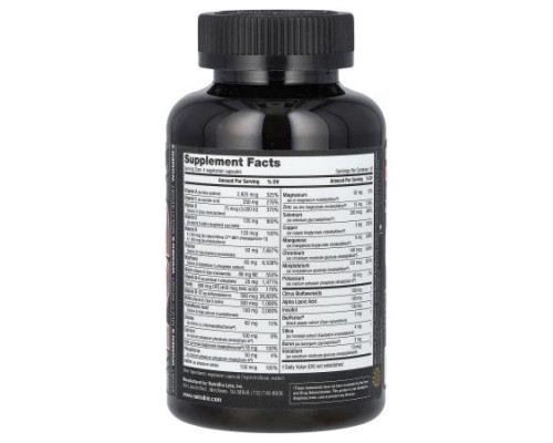 NutraBio, MultiSport Women's Daily, 120 Capsules