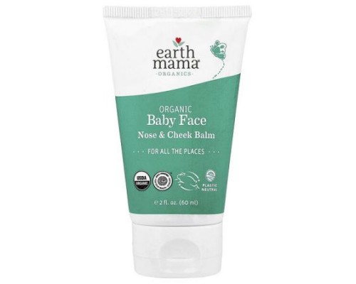 Earth Mama, Organic Baby Face, Nose & Cheek Balm, 2 fl oz (60 ml) Earth Mama, Organic Baby Face, Nose & Cheek Balm, 2 fl oz (60 ml)