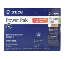 Trace, Power Pak, Guava Passion Fruit, 30 Stick Packs, 0.22 oz (6.1 g) Each