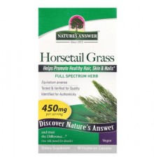 Nature's Answer, Horsetail Grass, 450 mg, 90 Vegetarian Capsules