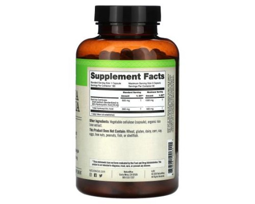 NatureWise, Garcinia Cambogia, 180 Vegetarian Capsules NatureWise, Garcinia Cambogia, 180 Vegetarian Capsules
