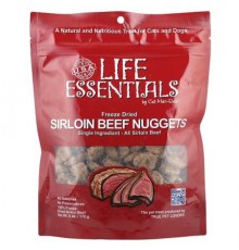 Cat-Man-Doo, Life Essentials, Freeze Dried Sirloin Beef Nuggets, For Cats and Dogs, 6 oz (170 g)