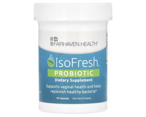 Fairhaven Health, IsoFresh Probiotic, 30 Capsules