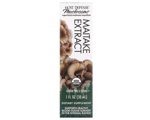 Host Defense, Mushrooms, Maitake Extract, 1 fl oz (30 ml) Host Defense, Mushrooms, Maitake Extract, 1 fl oz (30 ml)