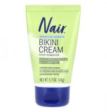 Nair, Bikini Cream Hair Remover, Sensitive Formula, 1.7 oz (48 g)