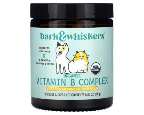 Dr. Mercola, Organic Vitamin B Complex, For Cats & Dogs, 0.84 oz (24 g) Dr. Mercola, Organic Vitamin B Complex, For Cats & Dogs, 0.84 oz (24 g)