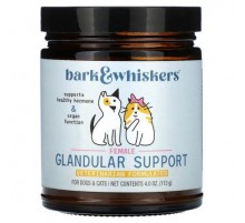 Dr. Mercola, Bark & Whiskers™, Female Glandular Support, For Dogs & Cats, 4 oz (113 g)