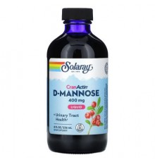 Solaray, Liquid, CranActin D-Mannose, 8 fl oz (236 ml)