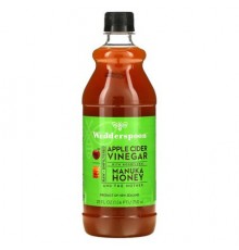 Wedderspoon, Raw Apple Cider Vinegar with Monofloral Manuka Honey, 25 fl oz (750 ml)