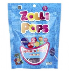 Zollipops, The Clean Teeth Pops, Delicious Fruit Flavors , Approx. 14 Pieces, 3.1 oz (88 g)