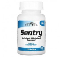 21st Century, Sentry Men, Multivitamin & Multimineral Supplement, 120 Tablets