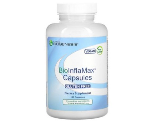 Nutra BioGenesis, BioInflaMax Capsules, 150  Capsules
