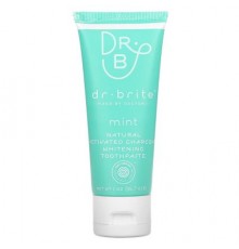Dr. Brite, Natural Activated Charcoal Whitening Toothpaste, Mint, 2 oz (56.7 g)