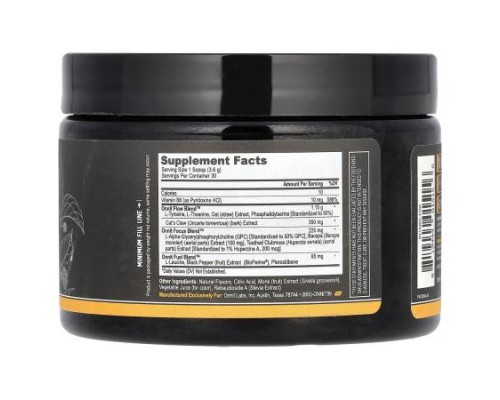 Onnit, Alpha Brain Instant, Caffeine Free, Peach , 3.8 oz (108 g) Onnit, Alpha Brain Instant, Caffeine Free, Peach , 3.8 oz (108 g)