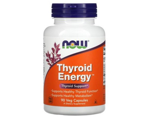 NOW Foods, Thyroid Energy, 90 Veg Capsules