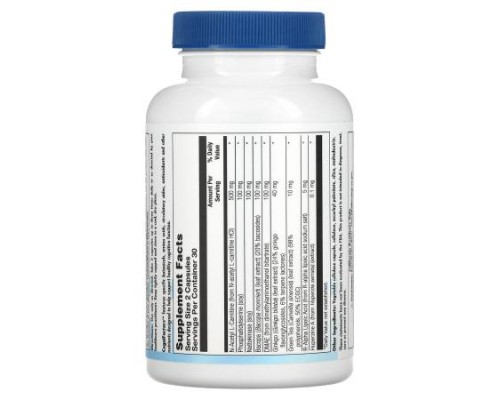 Nutra BioGenesis, CogniFactors, 60 Vegetarian Capsules