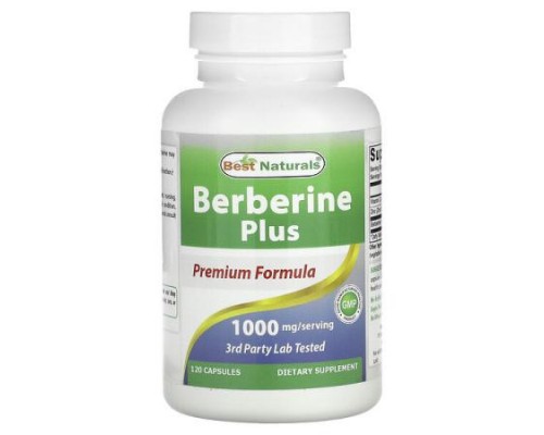 Best Naturals, Berberine Plus, 120 Capsules Best Naturals, Berberine Plus, 120 Capsules
