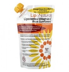 Lipo Naturals, Liposomal Vitamin C from Sunflowers, 15 oz (443 ml)