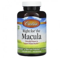 Carlson, Right for the Macula, 120 Soft Gels