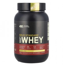 Optimum Nutrition, Gold Standard® 100% Whey, Banana Cream, 2 lbs (907 g)