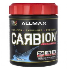 ALLMAX, CARBION+™ With Electrolytes, Blue Ice, 25.6 oz (725 g)