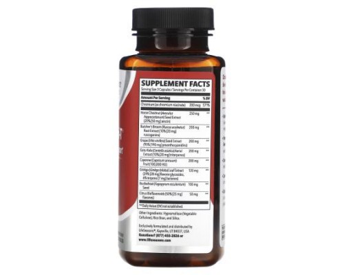 LifeSeasons, Circulari-T, Blood Flow Support, 90 Veg Capsules LifeSeasons, Circulari-T, Blood Flow Support, 90 Veg Capsules