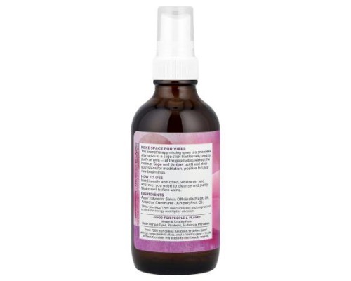 Heritage Store, Aura Smudge, Smokeless Sage , 4 fl oz (118 ml) Heritage Store, Aura Smudge, Smokeless Sage , 4 fl oz (118 ml)