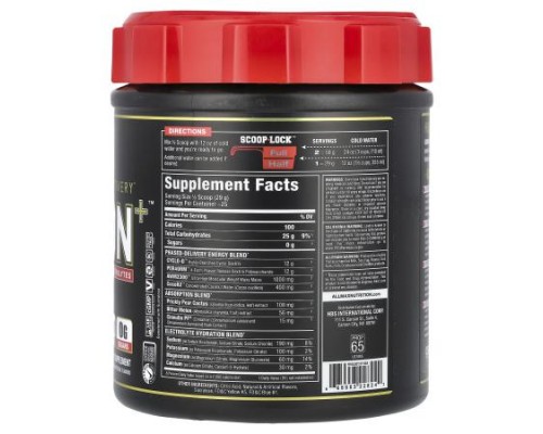 ALLMAX, CARBION+™ With Electrolytes, Lemon Lime, 25.6 oz (725 g) ALLMAX, CARBION+™ With Electrolytes, Lemon Lime, 25.6 oz (725 g)