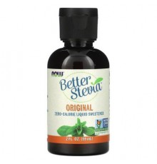 NOW Foods, Better Stevia, Zero-Calorie Liquid Sweetener, Original, 2 fl oz (59 ml)