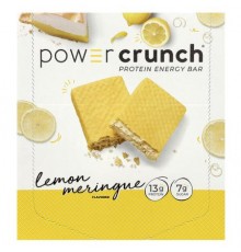 BNRG, Power Crunch® Protein Energy Bar, Lemon Meringue, 12 Bars, 1.4 oz (40 g) Each