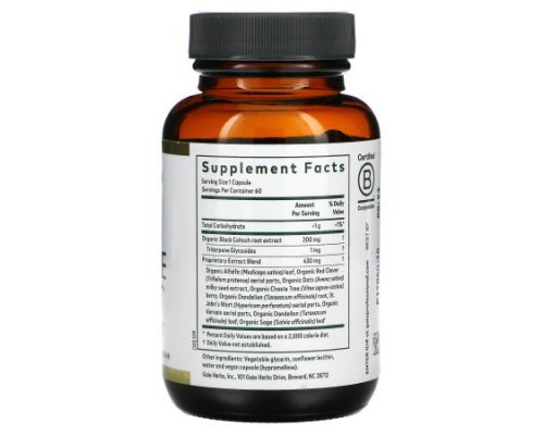 Gaia Herbs Professional Solutions, Female Hormone Support, 60 Liquid-Filled Capsules (Discontinued Item)