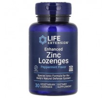 Life Extension, Enhanced Zinc Lozenges, Peppermint, 30 Vegetarian Lozenges (18.75 mg per Lozenge)