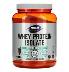 NOW Foods, Sports, Whey Protein Isolate, Creamy Chocolate, 1.8 lbs (816 g)