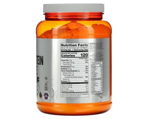 NOW Foods, Sports, Whey Protein Isolate, Creamy Vanilla, 1.8 lbs (816 g)