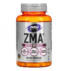 NOW Foods, Sports, ZMA, Sports Recovery, 90 Veg Capsules