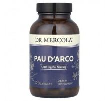 Dr. Mercola, Pau D'Arco, 120 Capsules (500 mg per Capsule)
