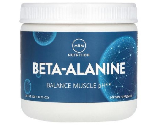 MRM Nutrition, Beta-Alanine, 7.05 oz (200 g) MRM Nutrition, Beta-Alanine, 7.05 oz (200 g)