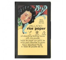 Palladio, Rice Paper, Oil-Absorbing Blotting Tissues, Natural RPA3, 40 Tissues