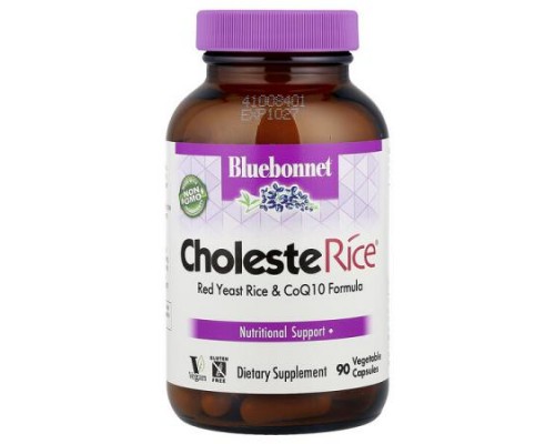 Bluebonnet Nutrition, CholesteRice®, 90 Vegetable Capsules Bluebonnet Nutrition, CholesteRice®, 90 Vegetable Capsules
