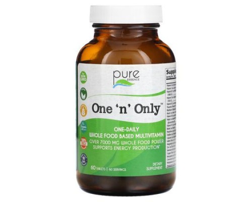 Pure Essence, One 'n' Only, 60 Tablets Pure Essence, One 'n' Only, 60 Tablets