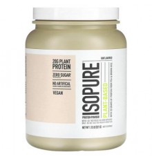 Isopure, Plant-Based Protein Powder, Unflavored, 1.15 lb (521 g)